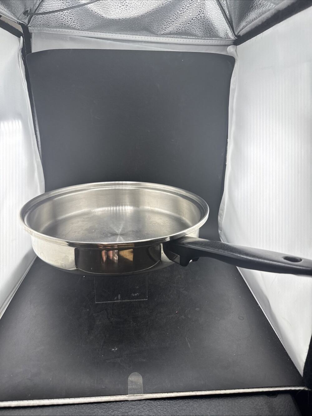 Vintage Ekco Prudential Ware 10” Stainless Steel Skillet Frying Pan USA